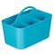 mDesign Plastic Shower Caddy Storage Organizer Basket with Handle